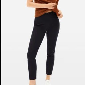 Everlane side zip cropped ponte pants